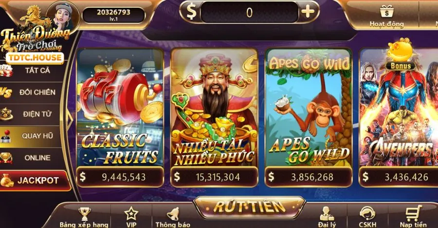 Tổng hợp các trò chơi nổi bật trên ứng dụng f1686 game bài