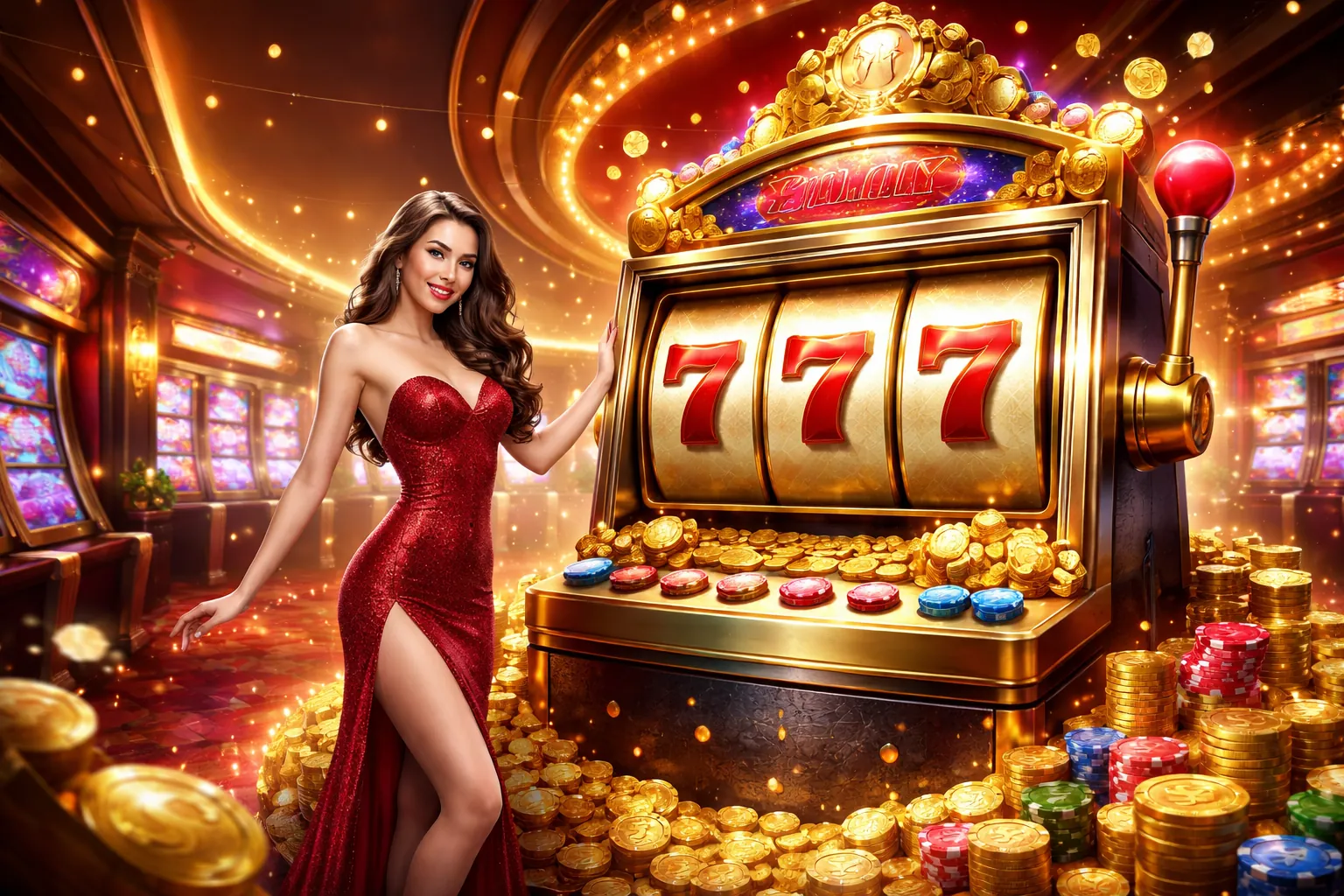 Hình ảnh sòng bạc trực tuyến f1686 game bài với các trò chơi đa dạng và không khí sôi động